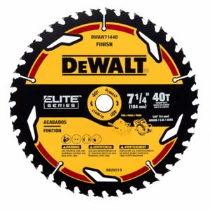 DEWALT DWAW71440 Circular Saw Blade, 7 1/4 Inch Blade Dia, 40 Teeth, 0.067 Inch Cut Width | CP3PFJ 787PL1