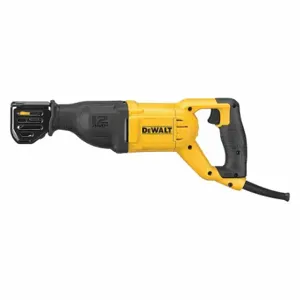 DEWALT DWE305 Reciprocating Saw, 12 A Current, 1 1/8 Inch Stroke Length, 2900 Max. Strokes Per Minute | CP3QQX 30RV83