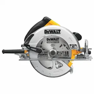 DEWALT DWE575SB Circular Saw, 7 1/4 Inch Blade Dia, 15 A Current, RigHeight | CP3PGU 24T877