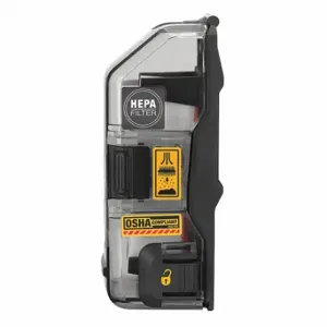 DEWALT DWH302DH Dust Extractor Dust Box, On-Tool, Self-Contained, 5/8 Inch | CP3PVL 54JJ51