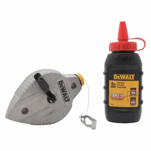 DEWALT DWHT47255L Marking Chalk, Red, 4 Oz | CE9XWH 31CN41