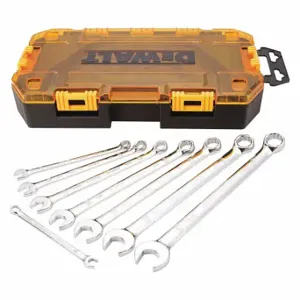 DEWALT DWMT73809 Tough Box, SAE Combination Wrench Set | CP3PHX 50XM56