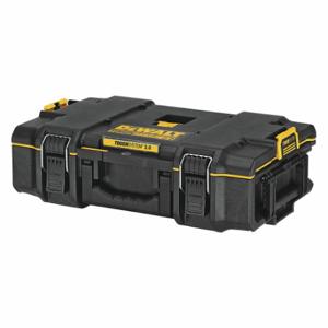 DEWALT DWST08165 Tool Box, 14 3/4 Inch Overall Width, 21 3/4 Inch Overall Dp, 7 Inch Overall Height, Black | CP3RDD 60HJ69