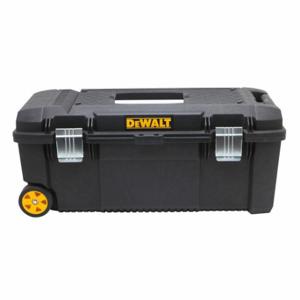 DEWALT DWST28100 Rolling Tool Box, 28 1/2 Inch Width, 12 5/8 Inch Depth, 12 Inch Height, Padlockable | CP3QRZ 48VE69