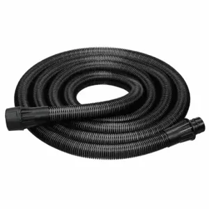 DEWALT DWV9315 Crush-Resistant Vacuum Hose, 1 1/4 Inch Hose Dia, 15 Ft Hose Lg, Plastic, Black | CP3RFL 40K404