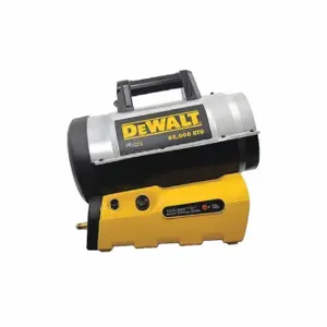 DEWALT DXH70CFA Portable Gas Torpedo Heater, 68000 Btuh Heating Capacity Output, 1700 Sq Ft Heating Area | CP3QAZ 197JZ5