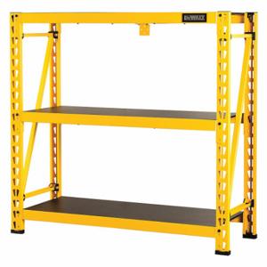 DEWALT DXST4500 Industrial Storage Rack, 3 Shelf, 4 ft, Standalone, Light Duty | CP3QPF 503Y12