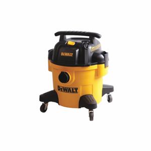 DEWALT DXV06P Wet/Dry Vacuum, 6 gal, 4 HP, Poly | CP3RGB 335F40