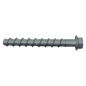 DEWALT PFM1461420 Hex Washer Anchor Screw, 1/2 Inch Dia., 4 Inch Length, Steel, 50PK | CD2GCK 411D68