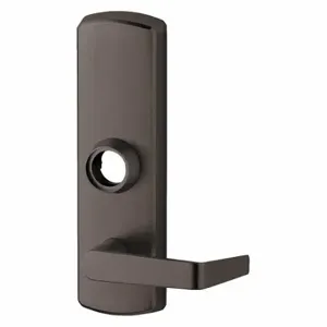 DEXTER ED1000T-NL-R-ESC-NC-10B Escutcheon Trim, Night Latch, 1, Dark Bronze Painted, 48 Inch | CP3RLF 54FG24