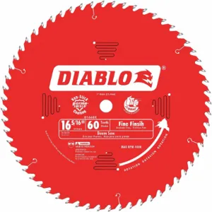 DIABLO D1660X Circular Saw Blade, 16-5/16 Inch, Number of Teeth 60 | CD3YVR 52XF84