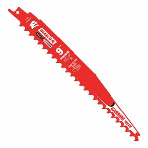 DIABLO DS0903CP Reciprocating Saw Blade, 3 Teeth Per Inch, 9 Inch Blade Length, 1 Inch Height | CP3RTN 404N02