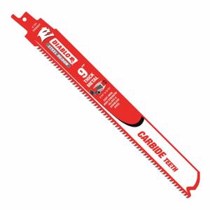 DIABLO DS0908CF Reciprocating Saw Blade, 8 Teeth Per Inch, 9 Inch Blade Length, 1 Inch Height | CP3RRU 49XZ62