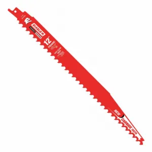 DIABLO DS1203CP3 Reciprocating Saw Blade, 3 Teeth Per Inch, 12 Inch Blade Length, 1 Inch Height | CP3RQN 422W46