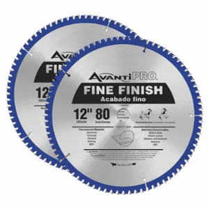 DIABLO P128080PP Fine Finish Saw Blade, 12 Inchx80 TPI Size, 2 PK | CP3RMP 59KF35