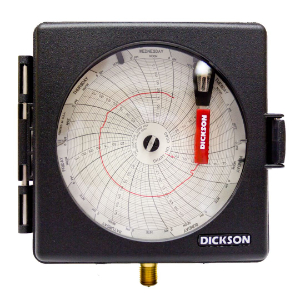 DICKSON PW470 Kartenschreiber, 4 Zoll, 0 bis 100 psi, 7-Tage- oder 24-Stunden-Kartenrotationsgeschwindigkeit | AA7JHC 16A179