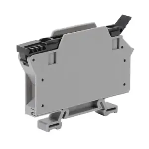 DINNECTOR DN-F6MN Terminal Block, Gray, 30A, 35mm Din Rail Mount, Pack Of 7 | CV8CTK