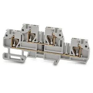 DINNECTOR DN-QD12DR-A Screwless Double-Level Terminal Block, Connected Between Levels And Diode, Pack Of 10 | CV8CUE