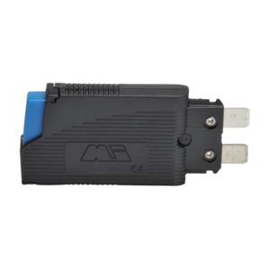 DINNECTOR DN-SUPP-2-1 Mini Supplementary Protector with Reset, 2A, 250 VAC/75 VDC, Blade Connection, 1-Pole | CV8AQW