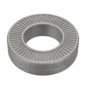 DISC-LOCK GDP-101 Lock Washer Bolt, 1/4 Inch Bolt, Carbon Steel, 200Pk | AH7CUD 36RL65