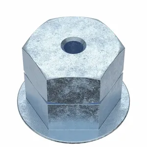 DISC-LOCK NMF 2090 M GEO Lock Nut, M22 x 1.50 Thread Size, Zinc Plated, 10Pk | AH7CWR 36RM24