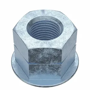 DISC-LOCK NSF 206-01-565 Lock Nut, 9/16-18 Thread Size, Grade 8, Zinc Plated, 50Pk | AH7CWD 36RM12