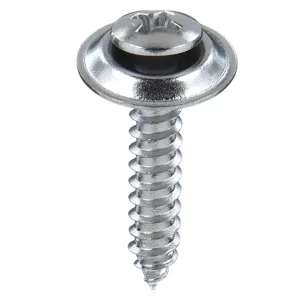 DISCO 5763PK Countersunk Oval Screw, #10 Size, 1 Inch Length, 100Pk | AD3PDG 40K736