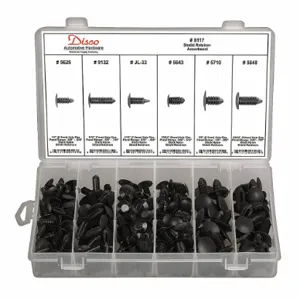 DISCO 8117 Shield Retainer Assortment, 210 Pieces | AA4KWM 12T288