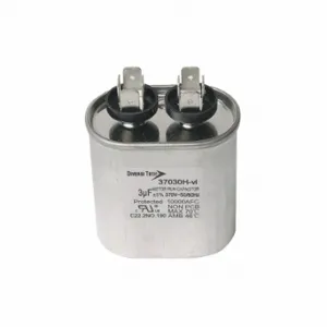 DIVERSITECH 37350H Motor Run Capacitor, 370V, Oval | CP3TCZ 59FF44