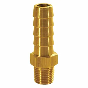 DIXON 1020402C Male Insert, 1/4 Inch Hose I.D. x 1/8 Inch NPTF, Brass | AK2UWH