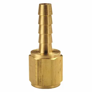 DIXON 1041612C Hose Barb, 1 Inch Hose I.D. x 3/4 Inch NPTF Size, Solid Female Insert, Brass | AZ7WCB