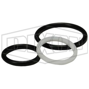 DIXON 4V-SKIT Snap-Tite H/Ih Interchange Coupler Seal Kit, Nitrile, 1/2 Inch Size | BX6JKA