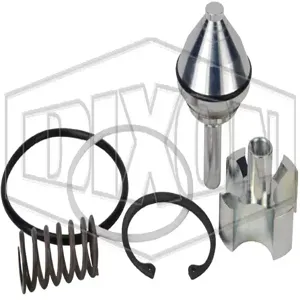 DIXON 8WS-RKIT High Pressure Wingstyle Interchange Coupler Repair Kit, Valve Assembly | BX6UHL