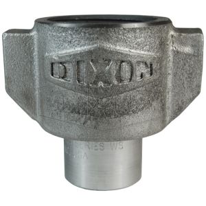 DIXON 12WSF12-SS Oilfield Coupler, 1-1/2 Inch Size, 1-1/2 Inch NPTF, Stainless Steel | BX6LFY