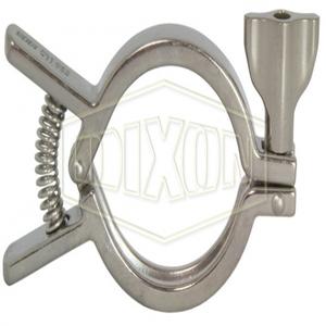 DIXON 13IL-Q100150 Clamp, 1 Inch Dia., 304 Stainless Steel | BX6LJR