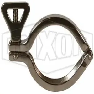 DIXON 13QLH250 Clamp, 2-1/2 Inch Dia., 304 Stainless Steel | BX6LHB