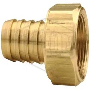 DIXON 1450609K Adapter, 3/8 Inch Hose x 9/16 Inch-18 Female, 37 Deg. JIC Swivel, Brass | AZ4LQU