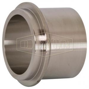 DIXON 14WHI-R400 Ferrule, 4 Inch Dia., 316L Stainless Steel | BX6LRL
