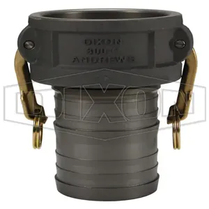 DIXON FCSM200 Short Shank Suction Female Coupling, Npsm, Plated Iron Nut Component | AM2EQV