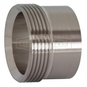 DIXON 15W-G150 Ferrule, 1-1/2 Inch Dia., 304 Stainless Steel | BX6MBU