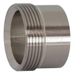 DIXON 15W-G200 Ferrule, 2 Inch Dia., 304 Stainless Steel | BX6MBT