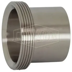 DIXON 15WL-G150 Ferrule, 1-1/2 Inch Dia., 304 Stainless Steel | BU2RYQ