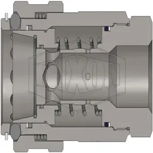 DIXON 16STOF12 Hydraulic Coupler Body, 2 Inch Size, 1-7/8-12 Inch, Steel | BX6MJR