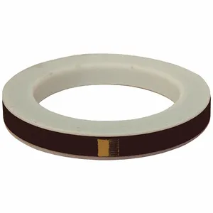 DIXON 200GTFVI Cam and Groove Gasket, PTFE, 2 Inch Size, With FKM Filler, 1 Yellow Stripe | AK2RBF