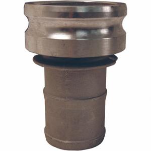 DIXON 1510-E-SS Cam and Groove Adapter, 1 1/2 Inch Coupling Size, 250 PSI | CV3DCX 55MF93