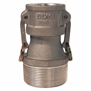 DIXON 2030-B-AL Coupling Adapter, 2 Inch Size, Female Coupler x 3 Inch, Male NPT, Aluminium | AM2HPZ