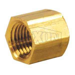 DIXON 2130400CLF Brass Pipe Cap, 1/4 Inch Size | BX6MWY