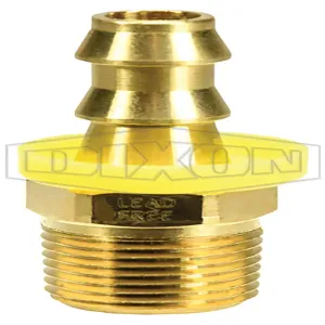 DIXON 2720402CLF Hose Connector, Male NPTF x Push-on Hose Barb | BX6NHW