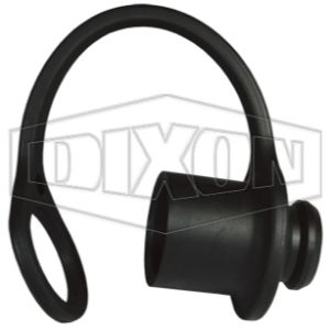DIXON V2DC Snap-Tite H/Ih Interchange Dust Cap/Plug, Nitrile | BX7WWL
