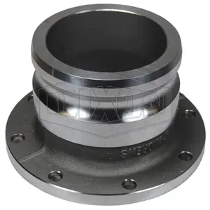 DIXON 600-ALT-AL Cam And Groove Adapter x Ttma Flange, 6 Inch Adapter Size, 6 Inch Flange Size | AL2ZTQ